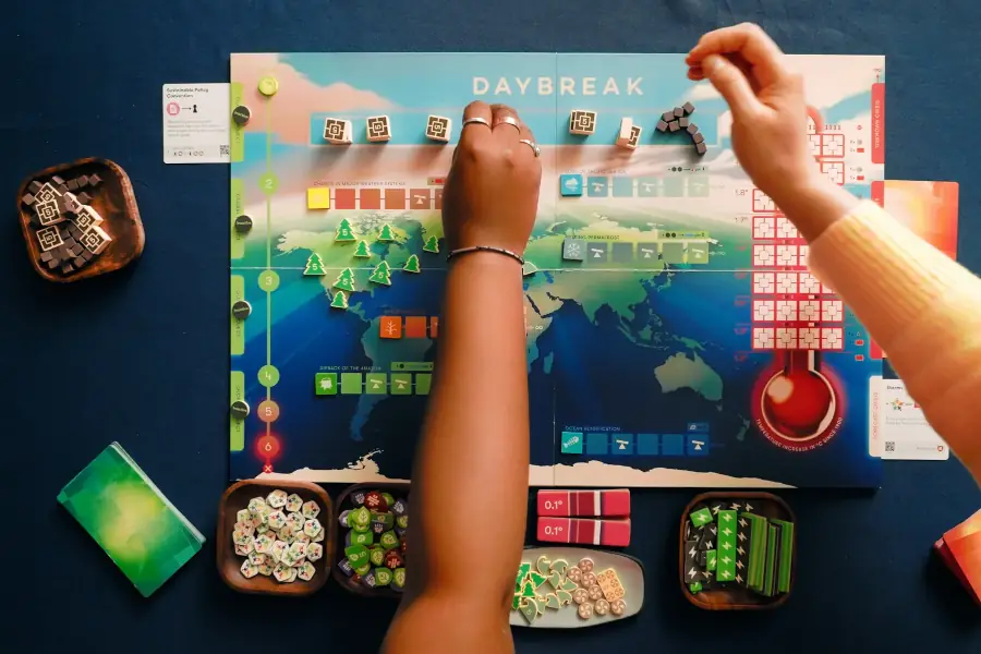 Daybreak climate board game